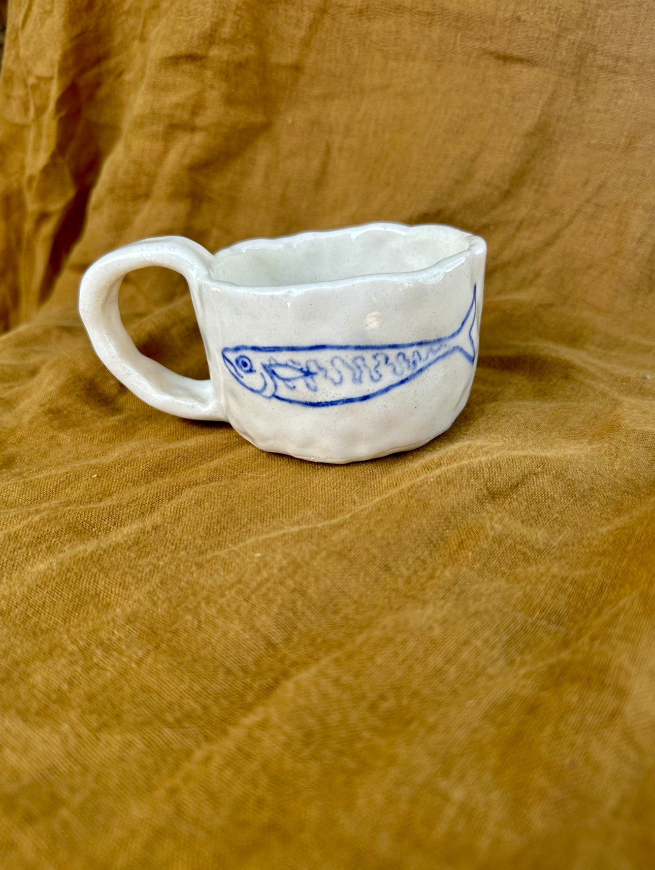 The Mackerel Mug - Textured