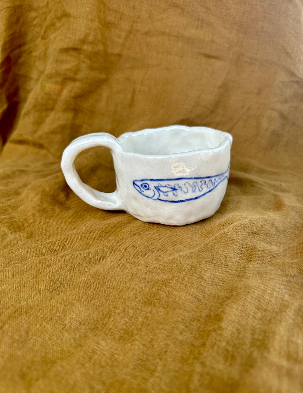 The Mackerel Mug - Textured