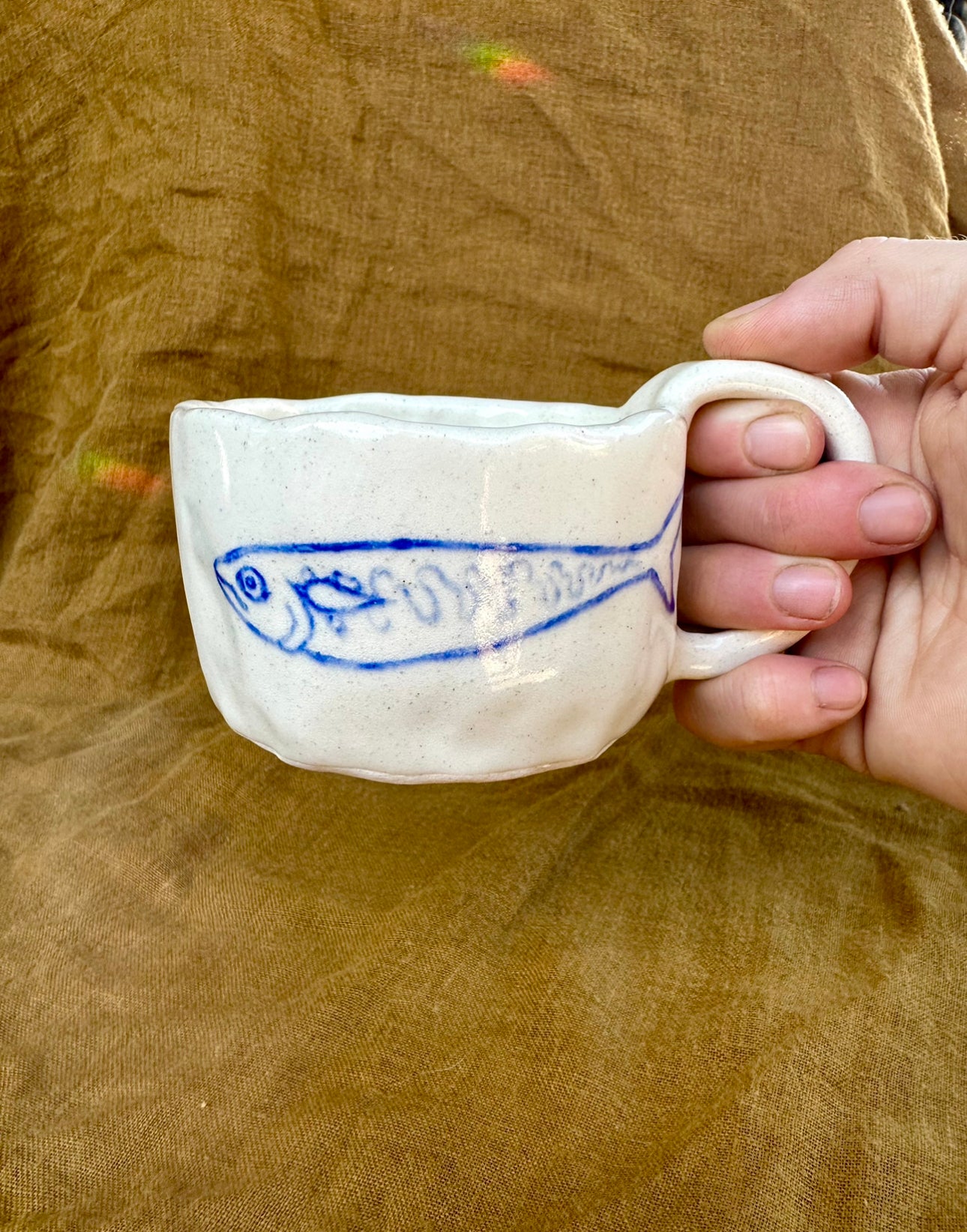 The Mackerel Mug - Textured