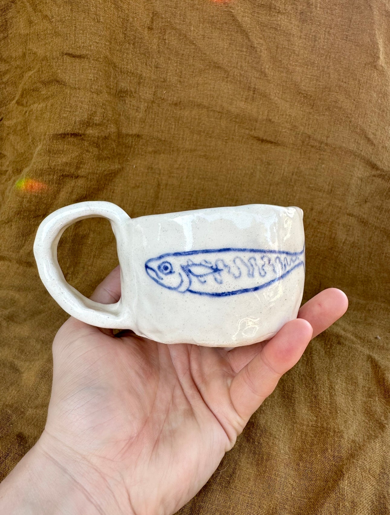 The Mackerel Mug - Textured