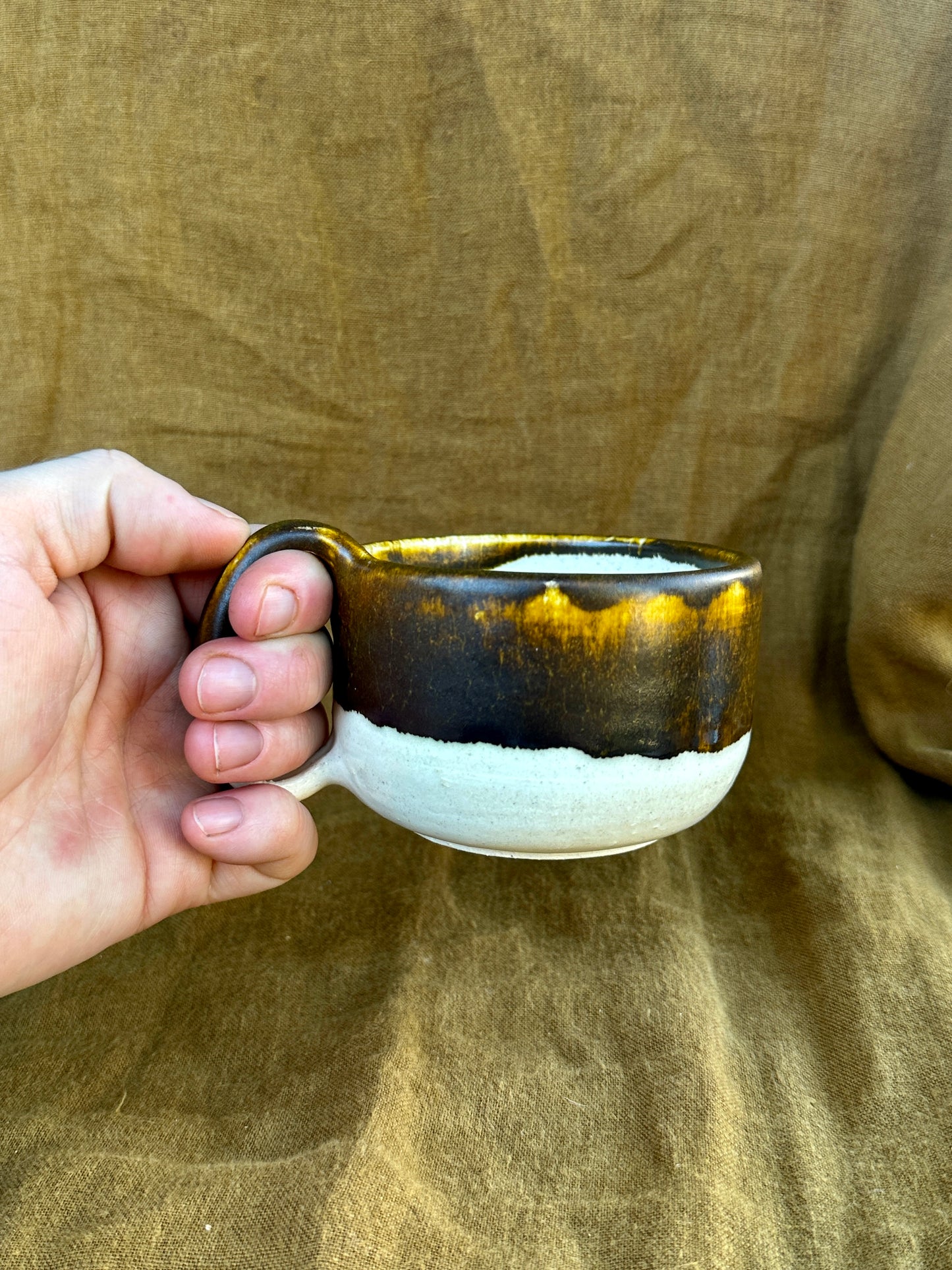 Black Honey & Cream Mug