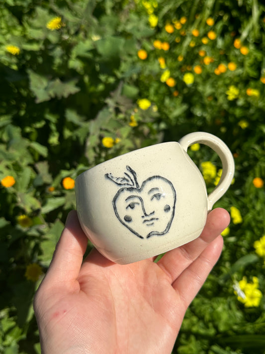 Lady Apple Stoneware Mug