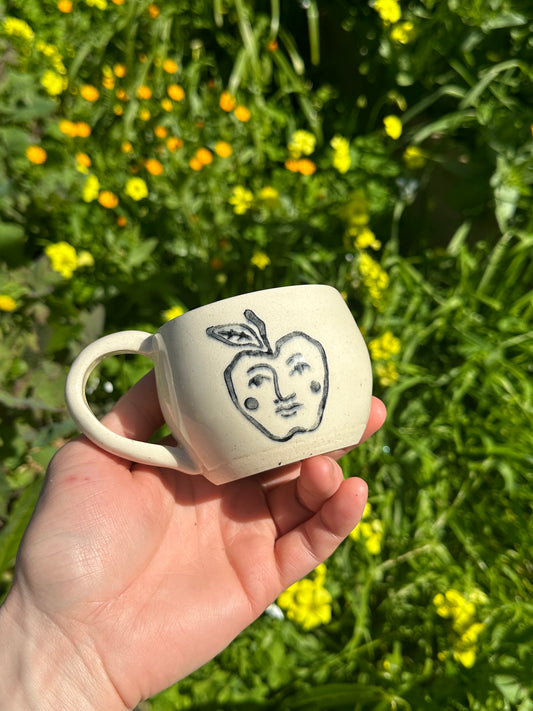 Lady Apple Stoneware Mug