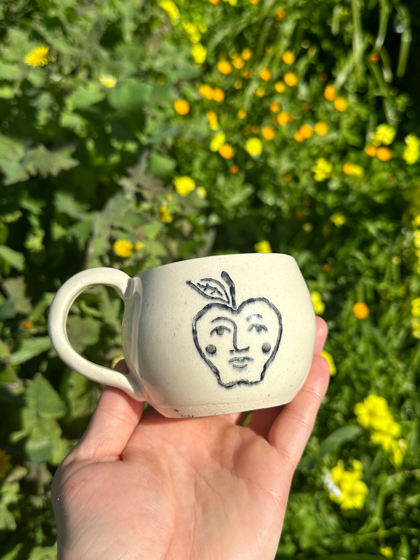 Lady Apple Stoneware Mug